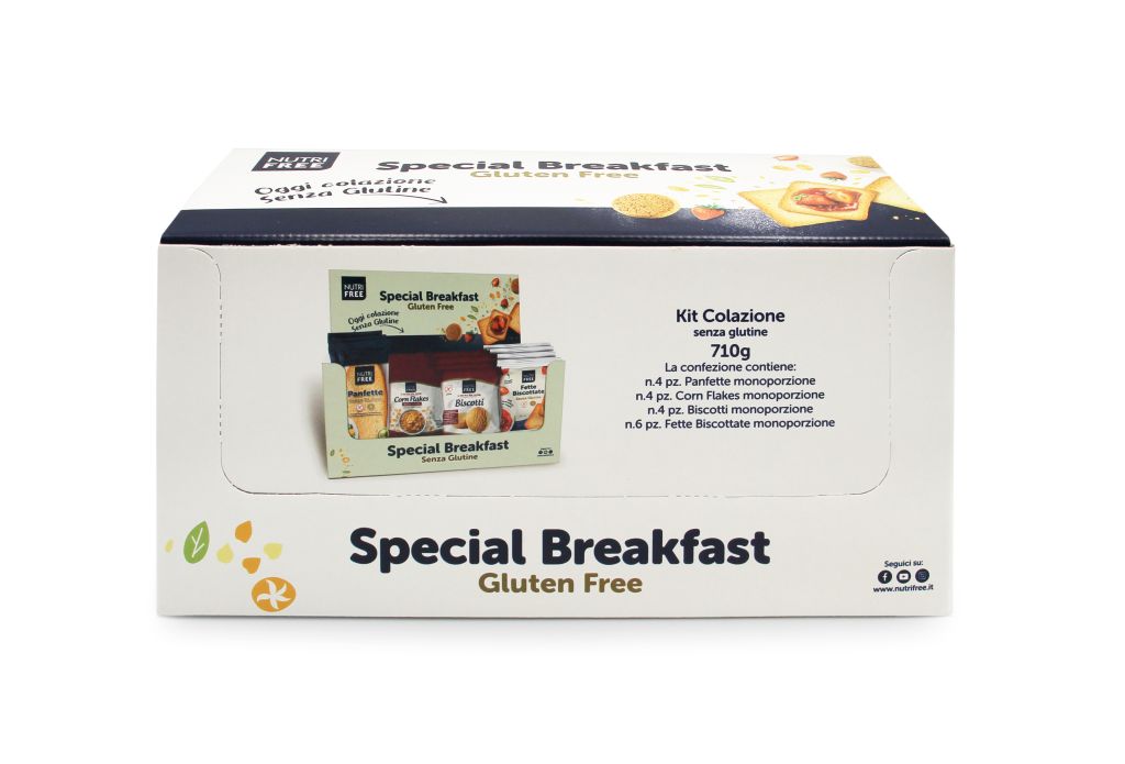 KIT COLAZIONE SENZA GLUTINE | 1CT = MIX 18cf | NTFOOD