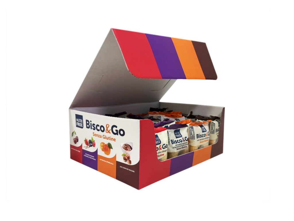 BISCO&GO SENZA GLUTINE | CT: 32CF X 40g | NTFOOD