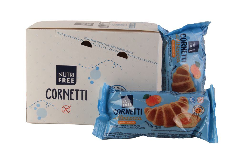 CORNETTI ALBICCOCCA SENZA GLUTINE | 30PZ X 60g | NTFOOD
