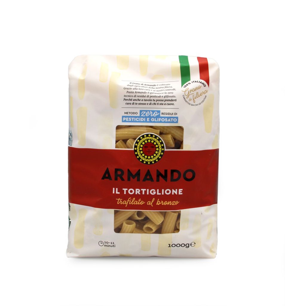 TORTIGLIONI GRANO ITALIA | CT: 6CF X 1kg | GRANO ARMANDO