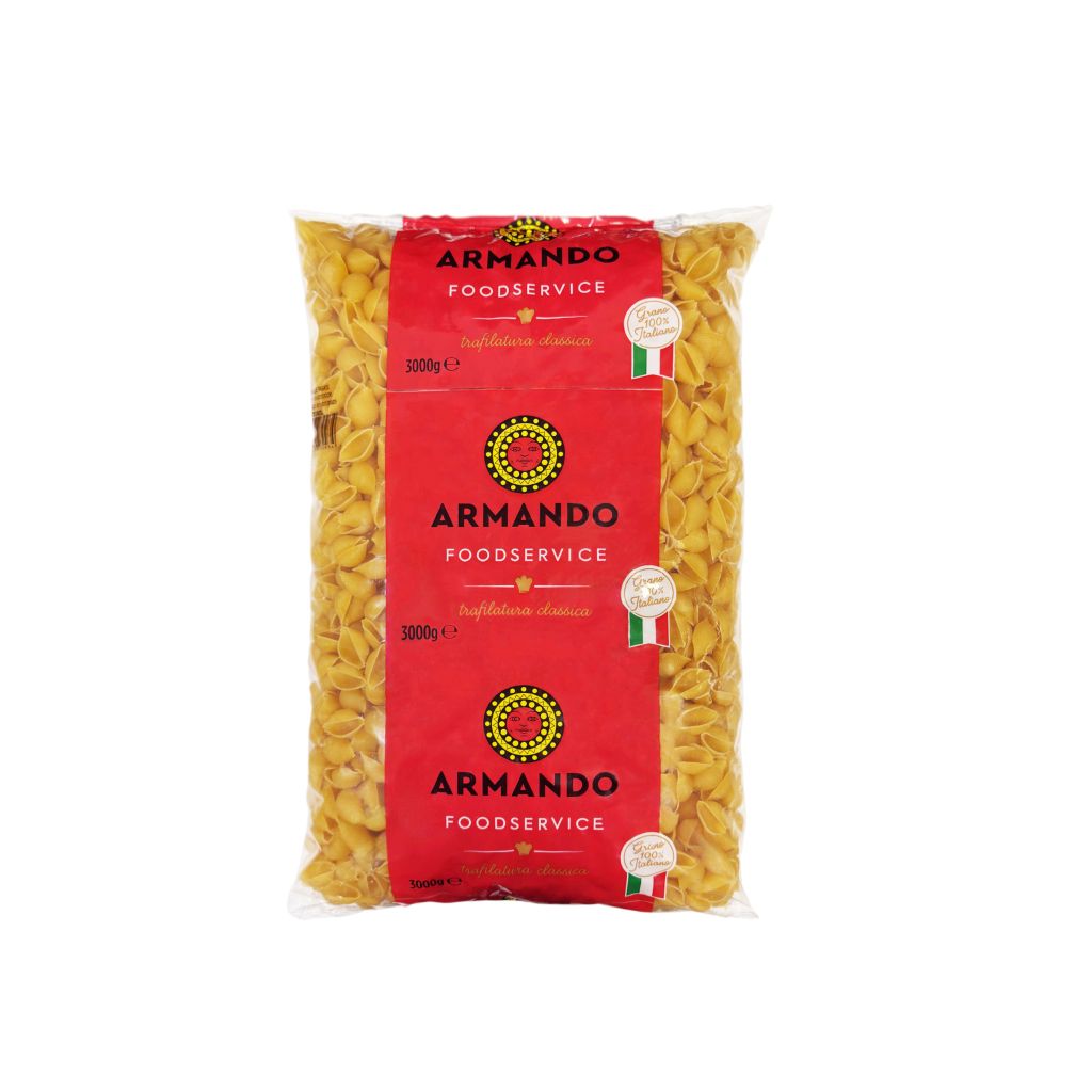 CONCHIGLIE RIGATE | 4CF X 3kg | GRANO ARMANDO