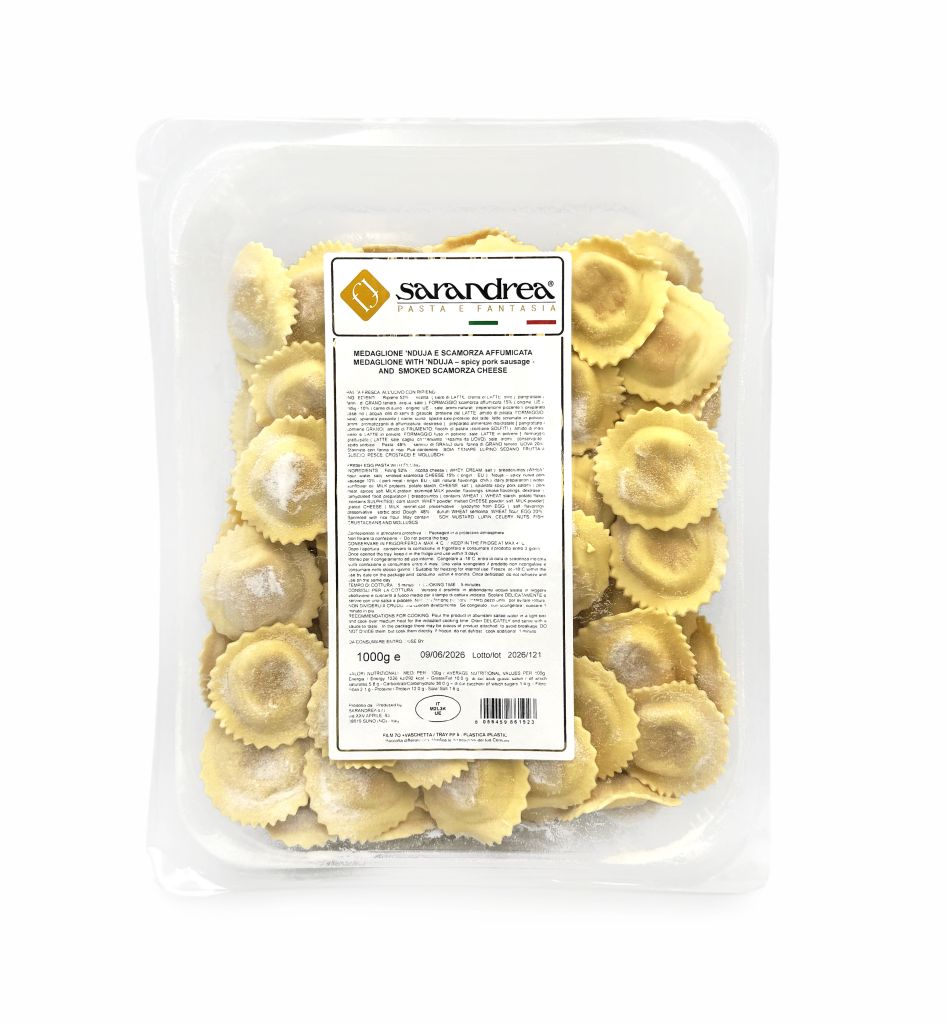 MEDAGLIONE 'NDUJA E SCAMORZA AFFUMICATA