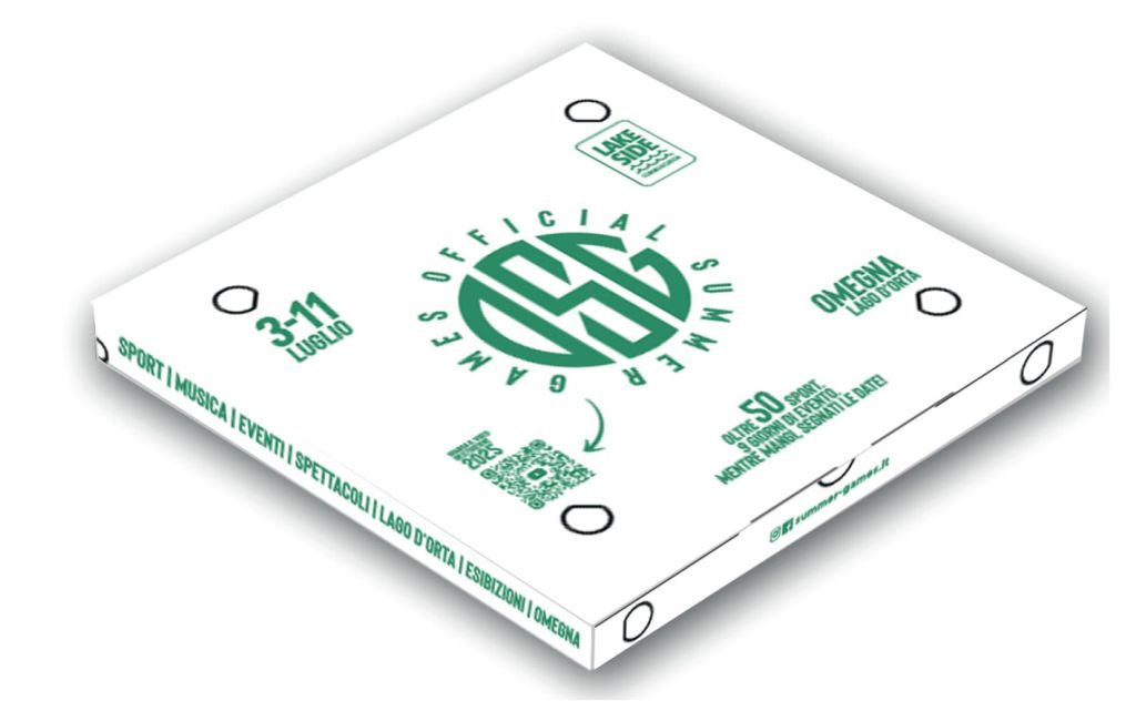 SCATOLA PIZZA 325X325X30 SUMMER GAMES