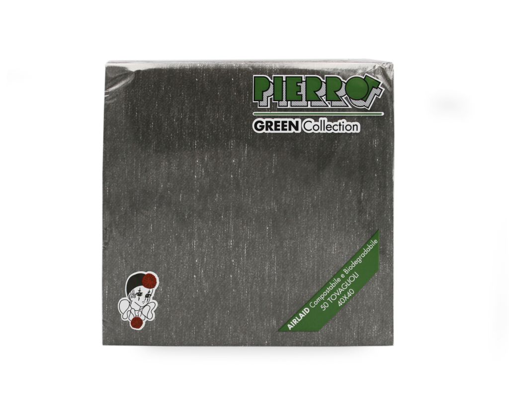 TOVAGLIOLO AIRLAID 40X40cm DENIM CANNA DI FUCILE