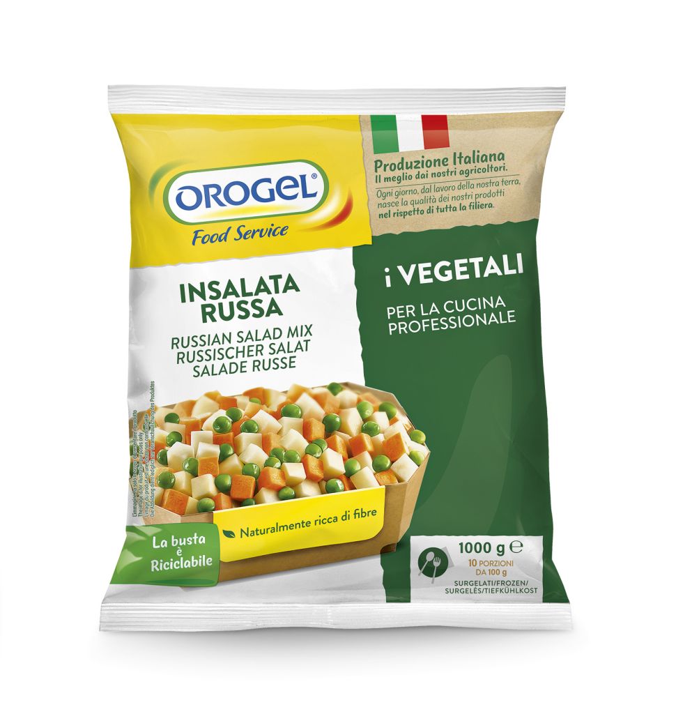 INSALATA RUSSA | CT: 4CF X 1kg | OROGEL