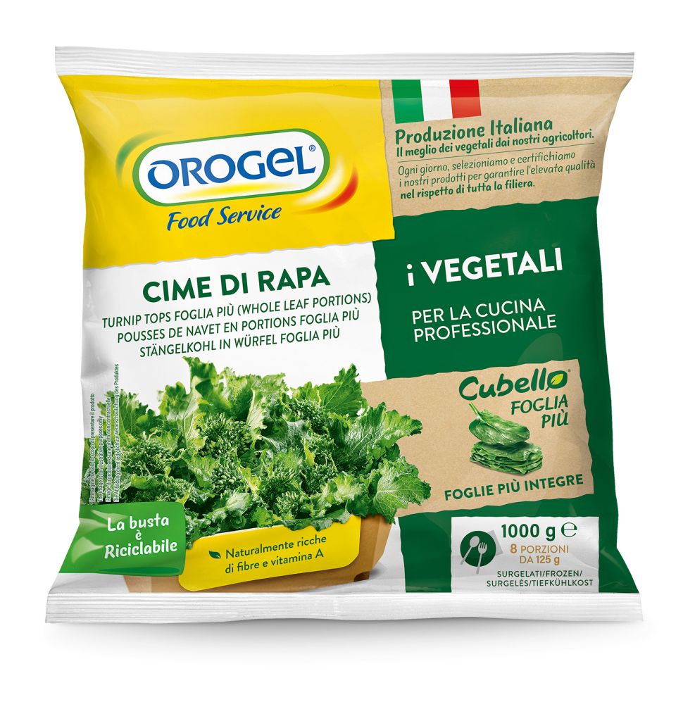 CIME DI RAPA FOGLIA PIU' | 4CF X 1kg | OROGEL