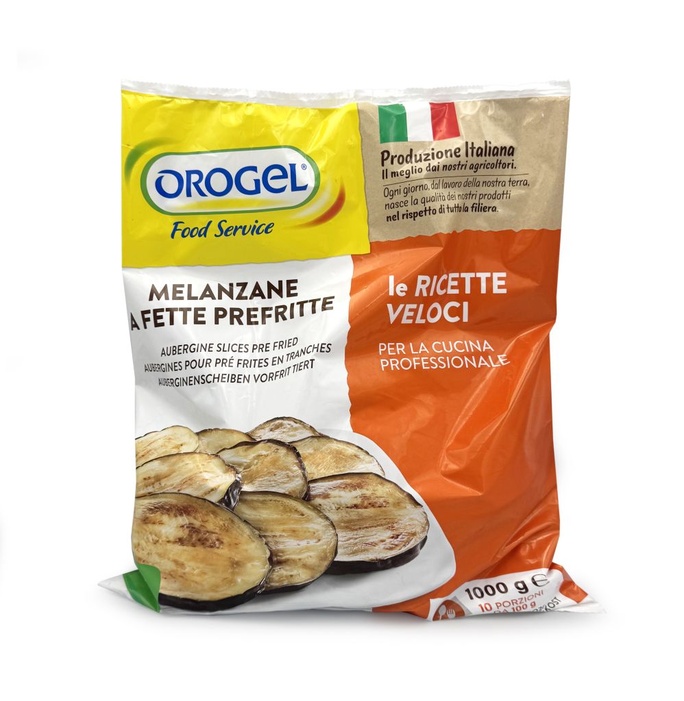 MELANZANE A FETTE PREFRITTE | CT: 4CF X 1kg | OROGEL