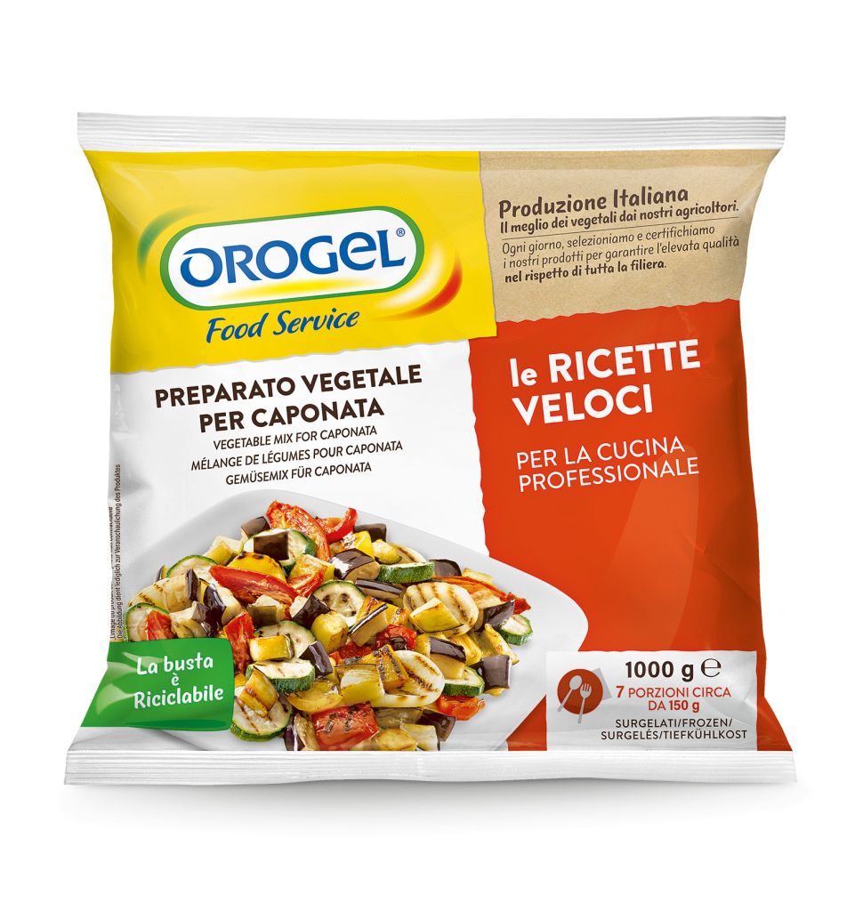 PREPARATO VEGETALE PER CAPONATA | 6CF X 1kg | OROGEL