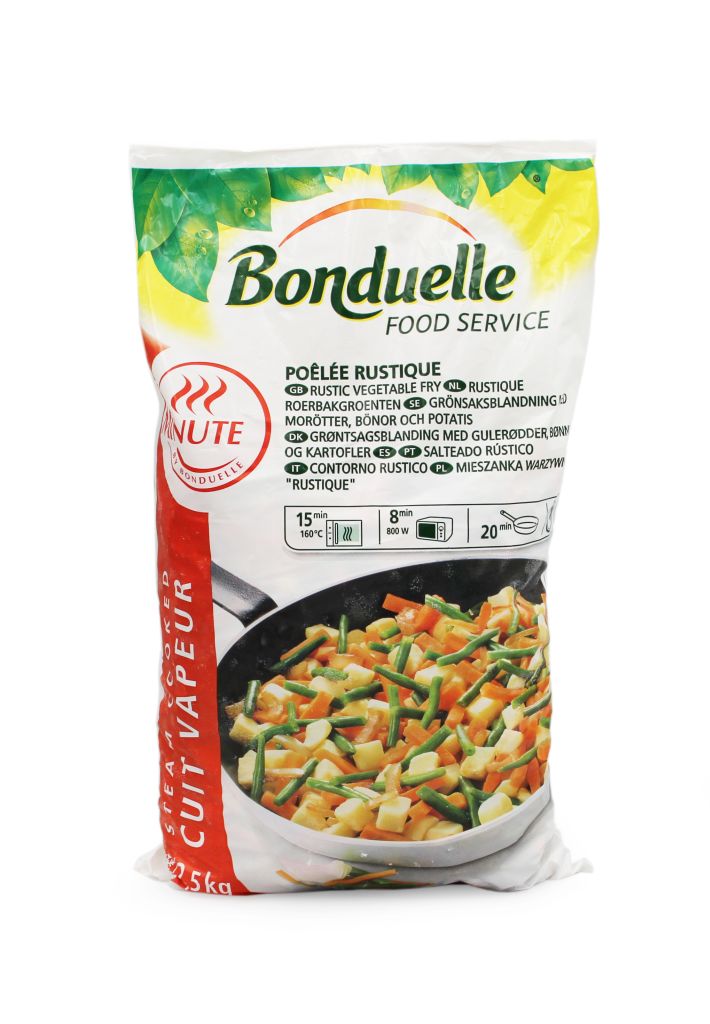 CONTORNO RUSTICO | CT: 4CF X 2,5kg | BONDUELLE