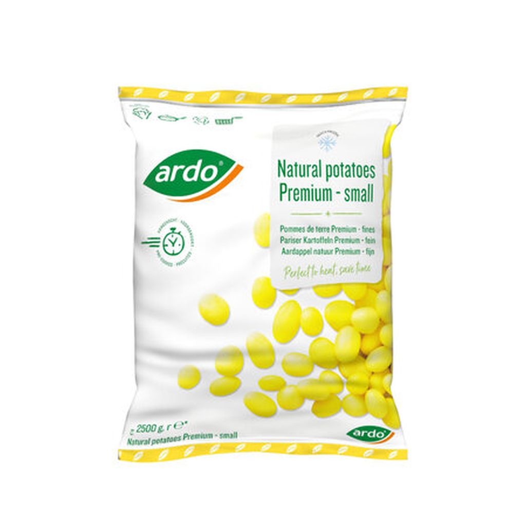 PATATE NOVELLE 15/25 NATURALE | 4CF X 2,5kg | ARDO