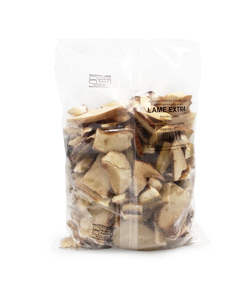 FUNGHI PORCINI FETTE EXTRA 4kg GREENS FOOD CO