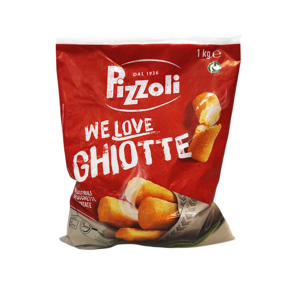 PATATE CROCCHETTE GHIOTTE | CT: 10CF X 1kg | PIZZOLI