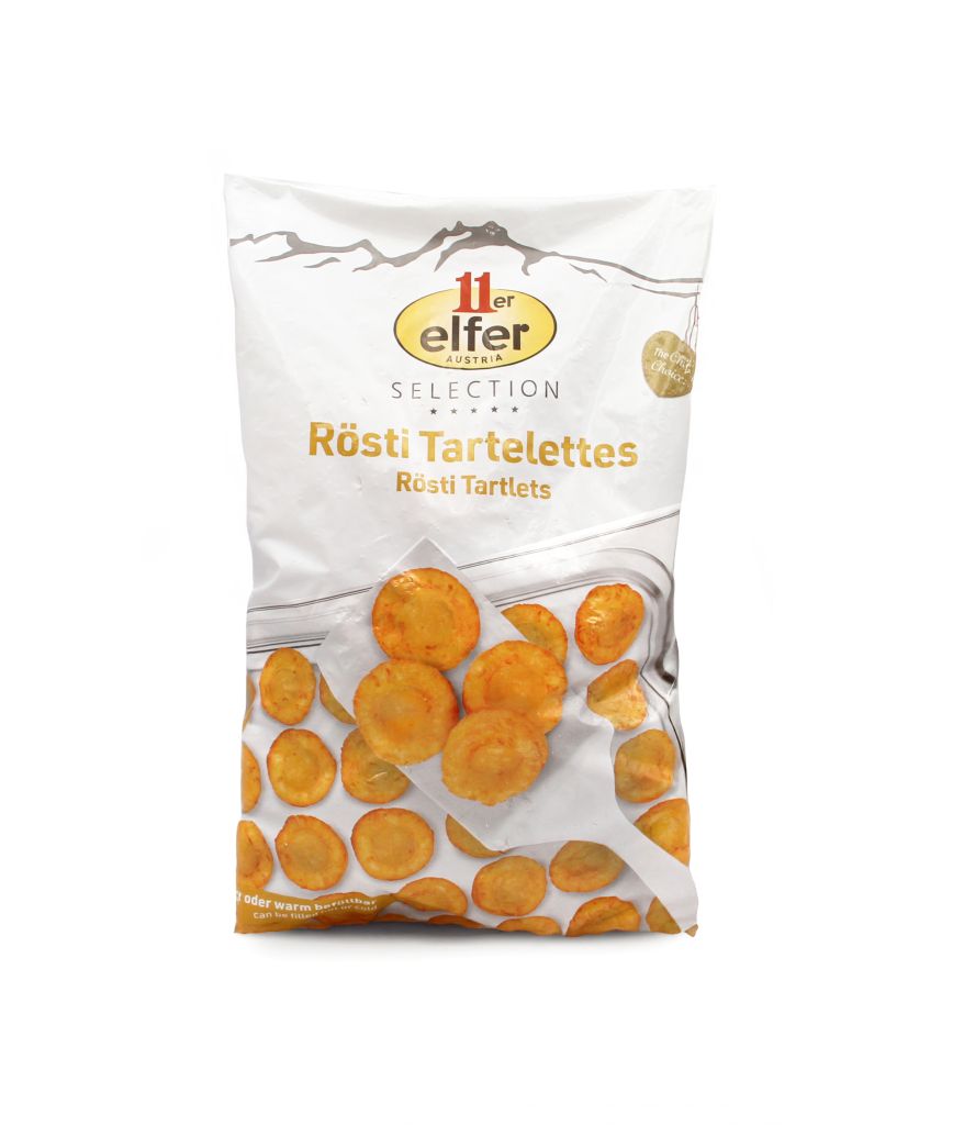 TARTELLETTE DI RÖSTI | CT: 2CF X 2kg | 11ER NAHRUNGSMITTEL