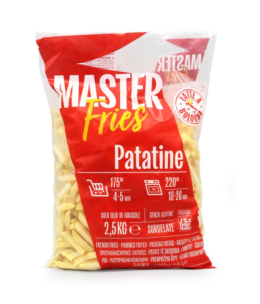PATATE FRITTE MASTER FRIES STICK 9 X 9 | CT: 4CF X 2,5kg | PIZZOLI
