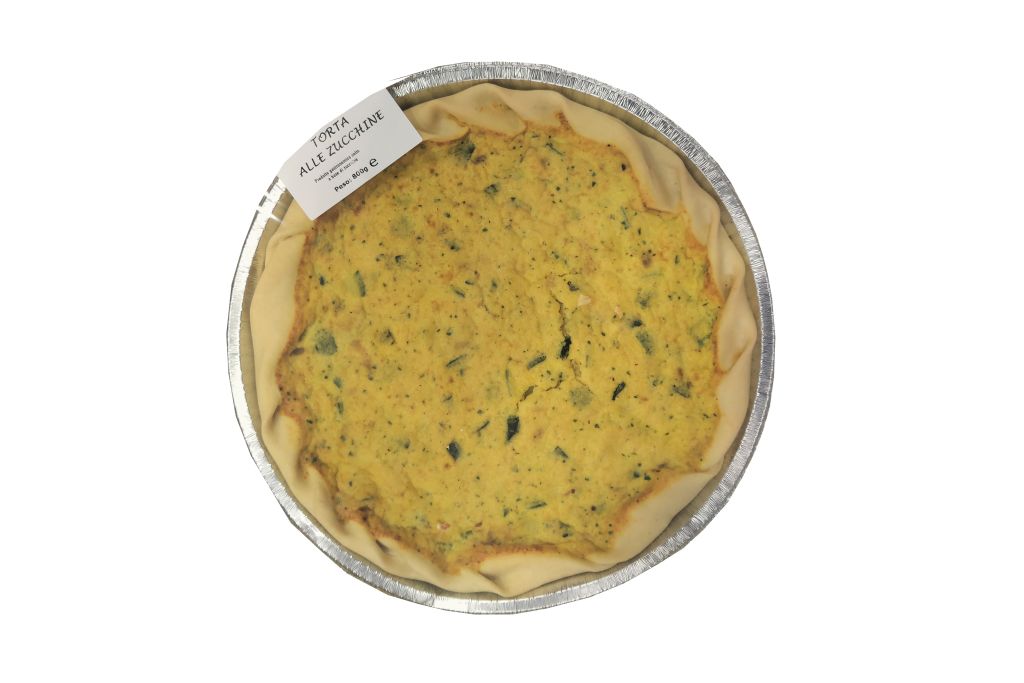 TORTA SALATA ZUCCHINE COTTA | CT: 2PZ X 800g | EUROCOOK - SFORNOSUBITO