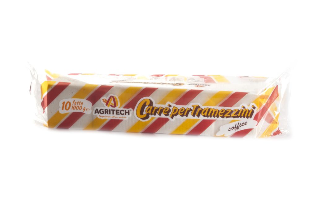 PAN CARRE' PER TRAMEZZINI | 4CF X 1000g | AGRITECH