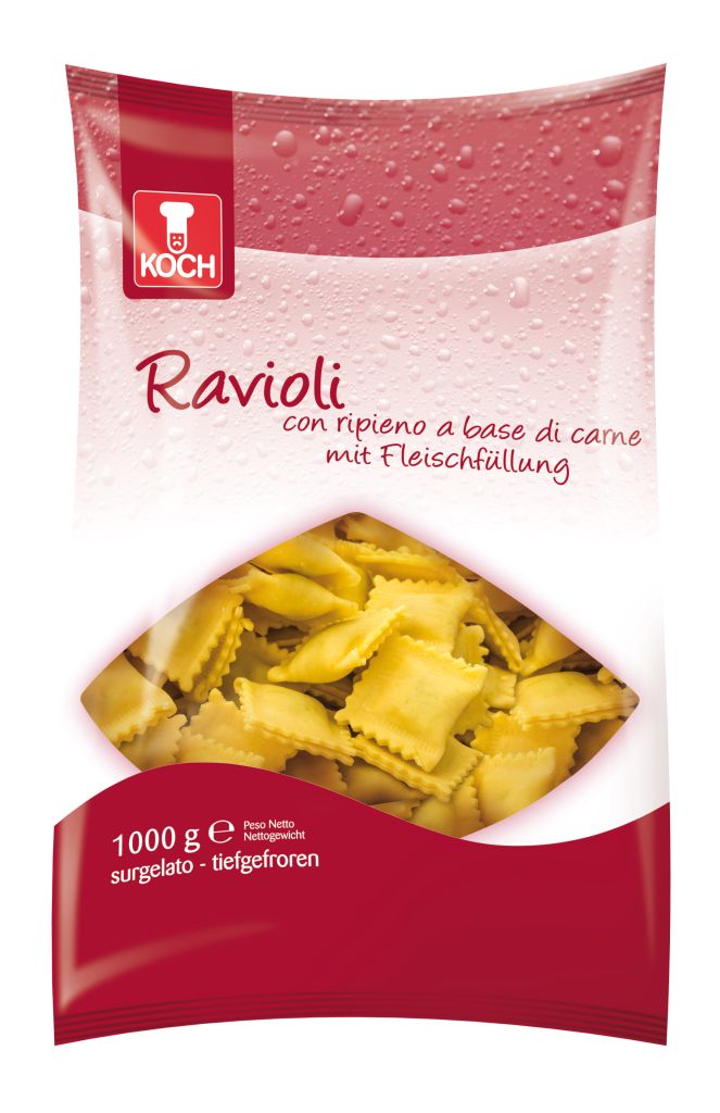 RAVIOLI CARNE | 1 CT X 6CF X 1kg | KOCH