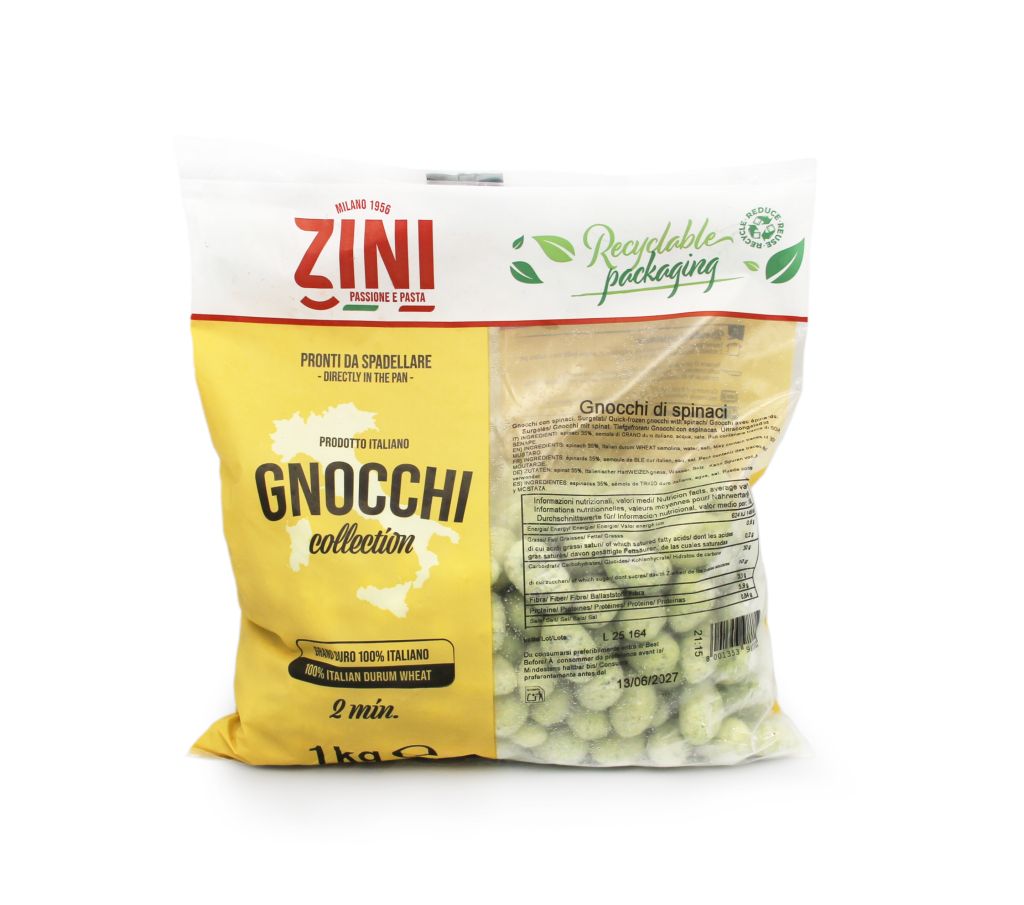 GNOCCHI DI SPINACI | CT: 6CF X 1kg | ZINI