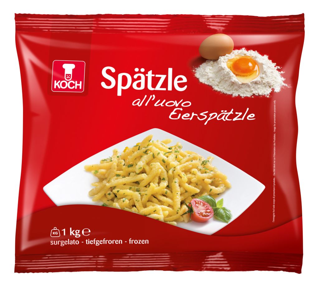 GNOCCHETTI SPAETZLE ALL'UOVO BIANCHI | 10CF X 1kg | KOCH