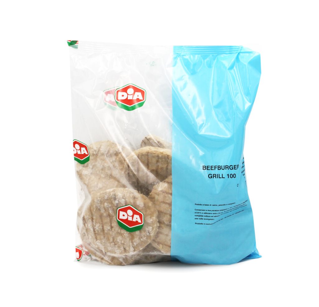 HAMBURGER BOVINO GRILL COTTO 100g CO