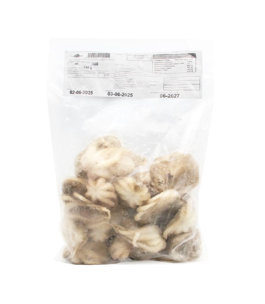 POLPO INDOPACIFICO (POLIPETTO) PULITO 20/40 IQF