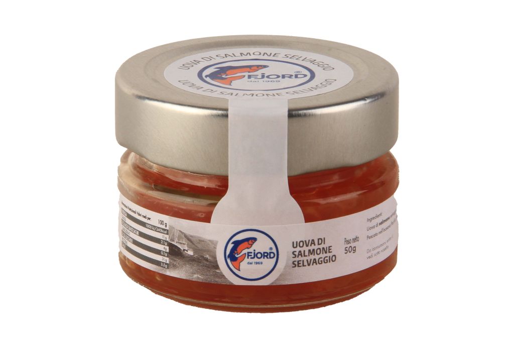 UOVA DI SALMONE SELVAGGIO 50g