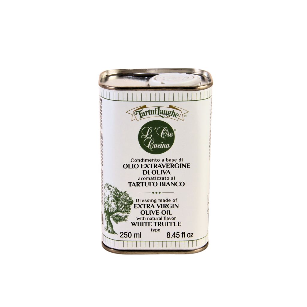 OLIO EXTRA/V AROMATIZZATO TARTUFO BIANCO X 250 T/L