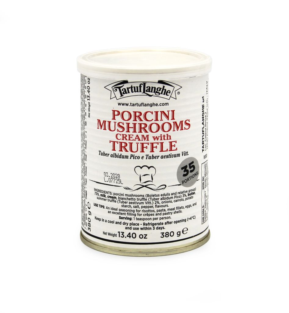 CREMA PORCINI CON TARTUFO 380g T/L