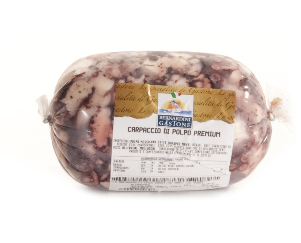 CARPACCIO POLPO PREMIUM TONDO BERNARDINI