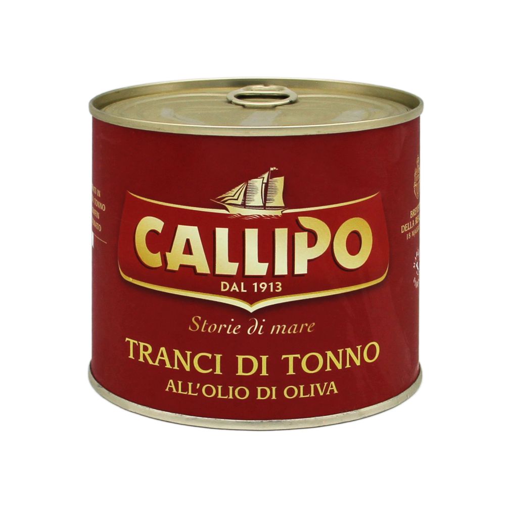 TONNO YELLOWFIN O/O (TRANCIO INT) 6X600g CALLIPO