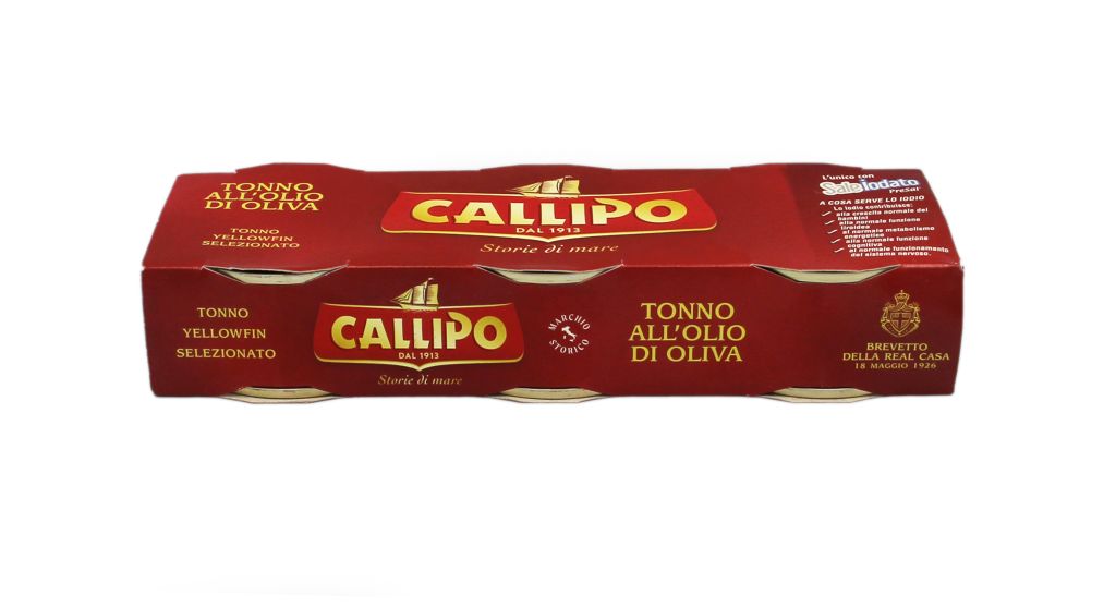 TONNO YELLOWFIN 24X70g TRANCIO INTERO CALLIPO