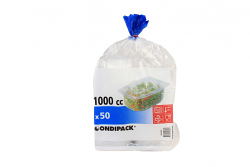 CONTENITORE PPL 1050ml 300PZ OK1050 CALDO/MICRO