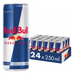 RED BULL ENERGY DRINK | 24BT X 25cl RED BULL VENDUTO A CARTONE INTERO PRENOTAZIONE NON RENDIBILE