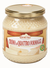 CREMA AI QUATTRO FORMAGGI | 6CF X 560g | DEMETRA