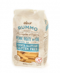 PENNE RIGATE 66 SENZA GLUTINE | 12CF X 400g | RUMMO