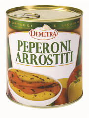 PEPERONI ARROSTITI | 6CF X 800g | DEMETRA