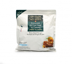 ANATRA SCALOPPA FOIE GRAS EXTRA | 8CF X 10pz X 50g CA | QUERCYNOISE - CLOS SAINT SOZY