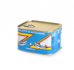 ACCIUGHE MAR CANTABRICO FILETTI O/GIRASOLE 4/4