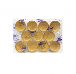 TARTELLETTA FILIGRANO BURRO DOLCE8,3cm 55PEZZI HUG