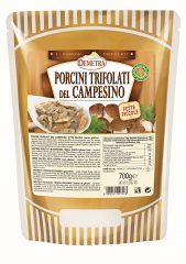 PORCINI TRIFOLATI CAMPESINO BUSTA | 1CT X 6cf X 700g | DEMETRA