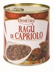 RAGU' CAPRIOLO | 6CF X 820g | DEMETRA