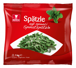 GNOCCHETTI SPAETZLE (TIROLESI)SPINACI | 10CF X 1kg | KOCH