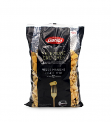 MEZZE MANICHE RIGATE 84 SELEZIONE ORO | 9CF X 1kg | BARILLA