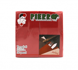 TOVAGLIOLO AIRLAID 40X30 PIEGA 1/6 POCKET BORDEAUX