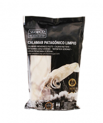 CALAMARO PATAGONICO PULITO TUBO E CIUFFI 10/13