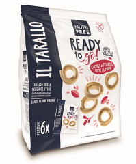 TARALLO BREAK SENZA GLUTINE | CT: 8CF X 180g | NTFOOD