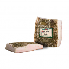 LARDO CON SPEZIE E AROMI 1/2 | 4PZ X 2,5/3,5kg CA | CASA WALSER