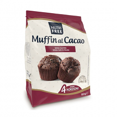 MUFFIN CACAO SENZA GLUTINE | 16PZ X 45g | NTFOOD