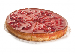 TORTA CHEESE CAKE FRAGOLA TAGLIATA | CT: 1PZ X 1,6kg | MARTINUCCI