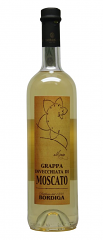 GRAPPA DI MOSCATO INVECCHIATA 70 cl | BORDIGA 40° PRENOTAZIONE NON RENDIBILE